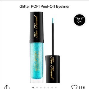 Too faced glitter pop peel off eyeliner